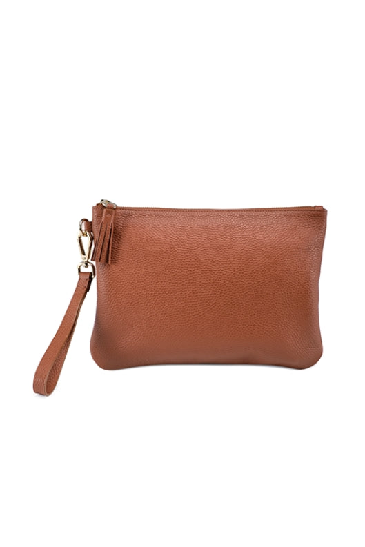 Clutch Bag - Caramel